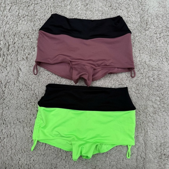 2 pairs of Victoria’s Secret pink gym to swim shorts - Picture 1 of 3